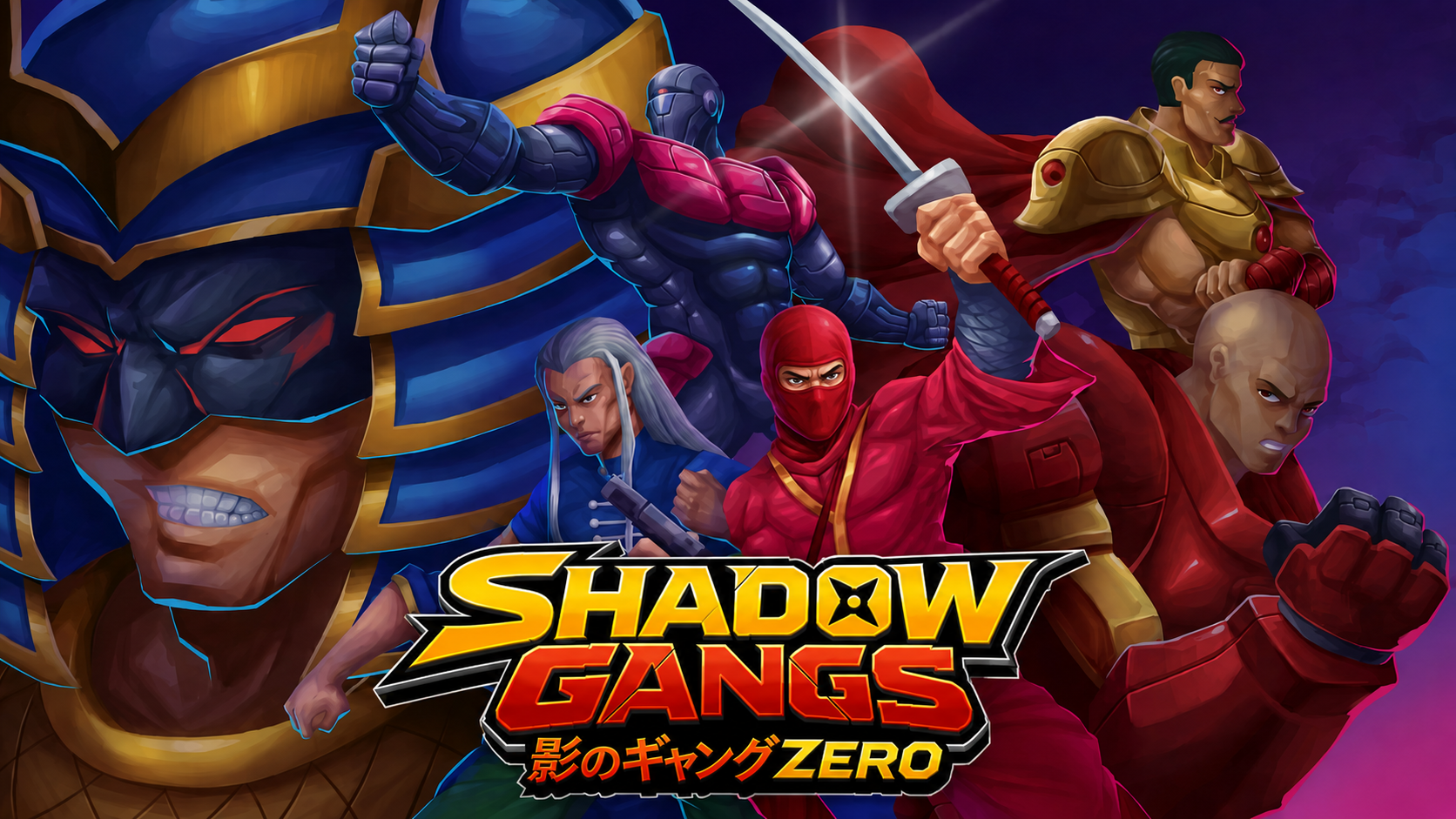 Shadow Gangs Zero illustrated cover